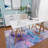Chenille Washable Abstract Indoor / Outdoor Rug-506771159