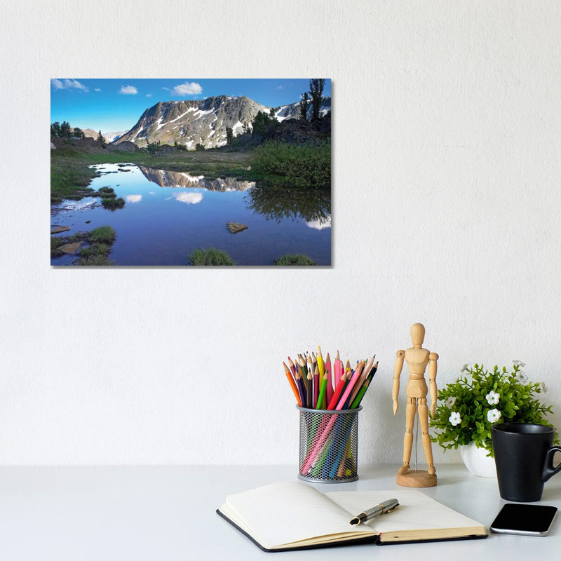 Wasco Lake, Twenty Lakes Basin, Sierra Nevada Mountains, California by Tim Fitzharris - Wrapped Canvas Print