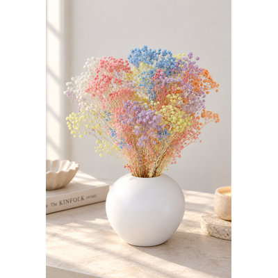 Pastel Dried Baby’s Breath Bouquet
