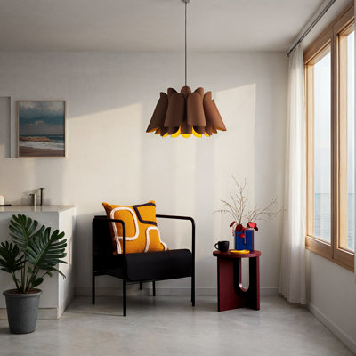 Luminaire suspendu noir 1 lumière Federica