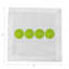 Pickelballs Cotton Sateen Cocktail Napkins
