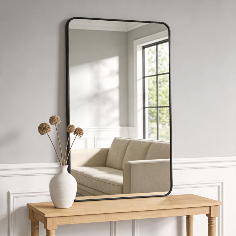 Accent Mirror, Black