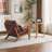 Merri 28.34'' Wide Leather Match Armchair
