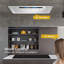 Awoco 30" 800 CFM Ducted Insert Range Hood In Stainless Steel With Voice/Gesture/Touch Control