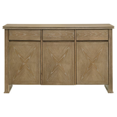 Adina 2-door 59-inch Sideboard Server Distressed Light Brown by Winston Porter