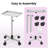 Utility Cart with Wheels Adjustable Height Storage Cart with Tray Rolling craft cart-106892585