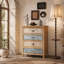 Commode d'appoint 4 tiroirs Vintage