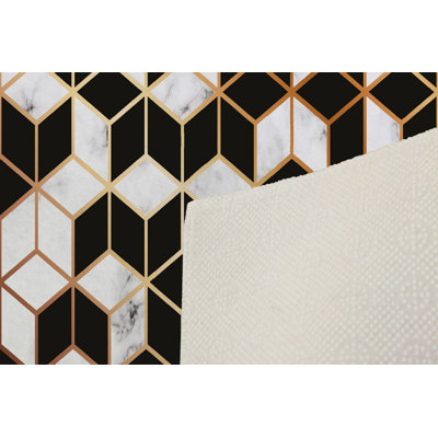 Premium Hall Carpet, 3D Digital Printed, 39.4 x 59.1 Inches | 100% Polyester, Antibacterial, Non-Slip Underside | Pile Height: 0.04 Inches, Machine Washable, Ideal for Living Room & Entryway Decor