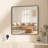 Rafuse Accent Mirror High-Strength Tempered Glass and Aluminum Alloy Framed French Cleat Mounted Wall & Bathroom Mirror 3-Year Warranty-1831677966-1831677973