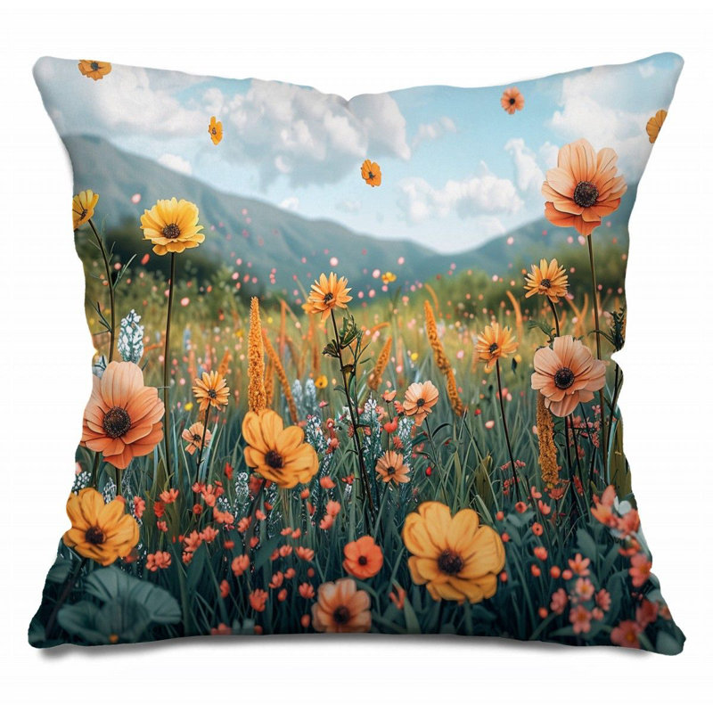 Coussin Meadow, H 14 po x l 14 po