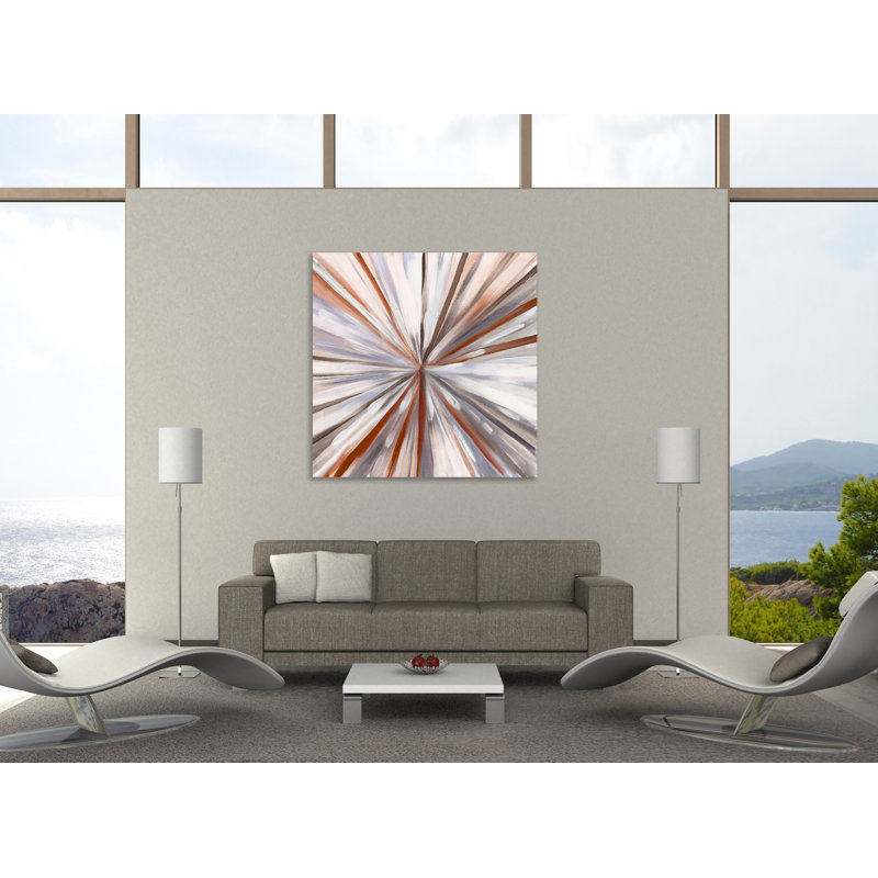 " Hot Spin " by Boho Studio, 36" H x 36" W x 1.5" D