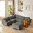 Modern Modular Sectional Couch-1791976210