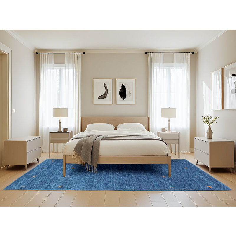 Tapis bleu, Rectangle 5 pi x 8 pi