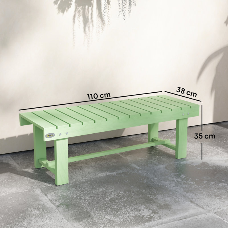 Wood Outdoor Bench