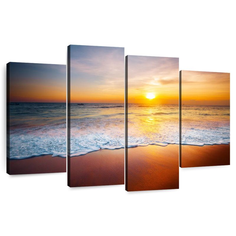 Gillard Sunset Foamy Waves, H 22 po x l 36 po