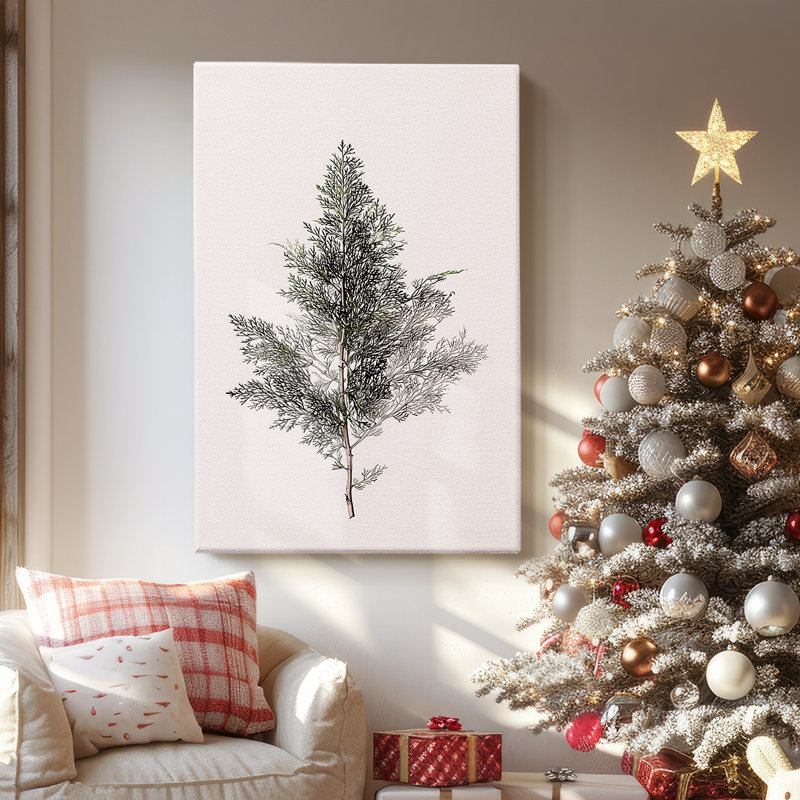 Toile tendue sur toile Snowige, H 18 po x l 12 po