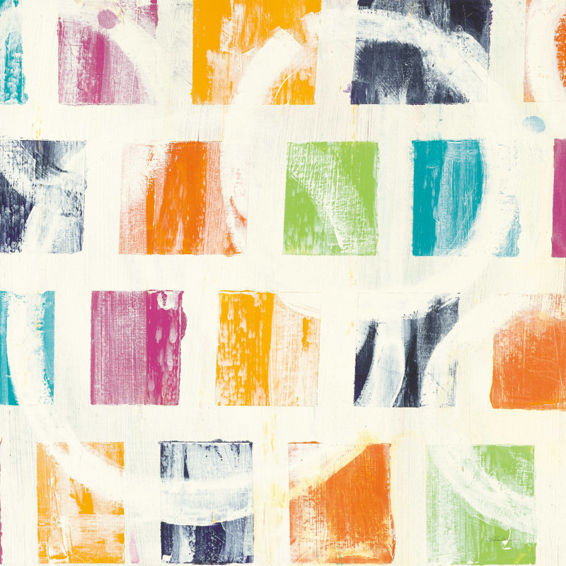 " Color Block II Crop ", 20" H x 20" W
