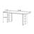 Rectangular solid wood rock table for home use-633422587