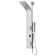 Aura 39.37'' Shower Panel with Fixed Shower Head
