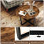 Table basse à pieds croisés