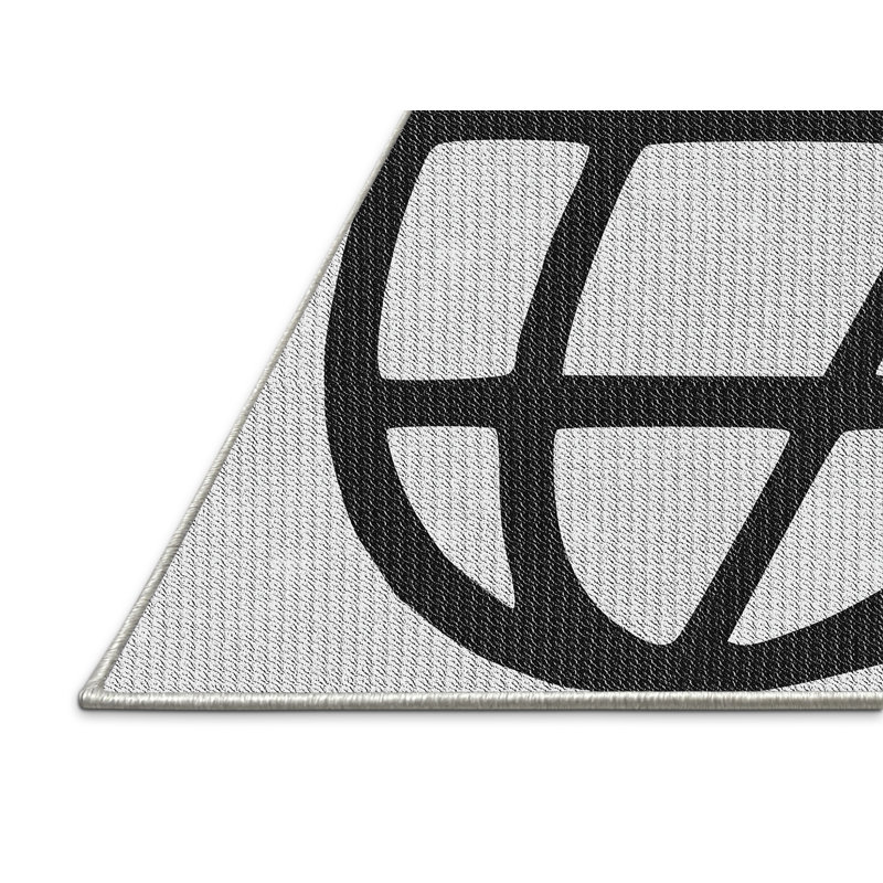 Tapis noir Zubair, Rectangle 5 pi x 8 pi