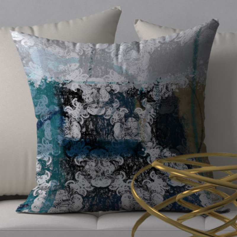 Housse de coussin décorative carrée sensationnelle, 18 po x 18 po