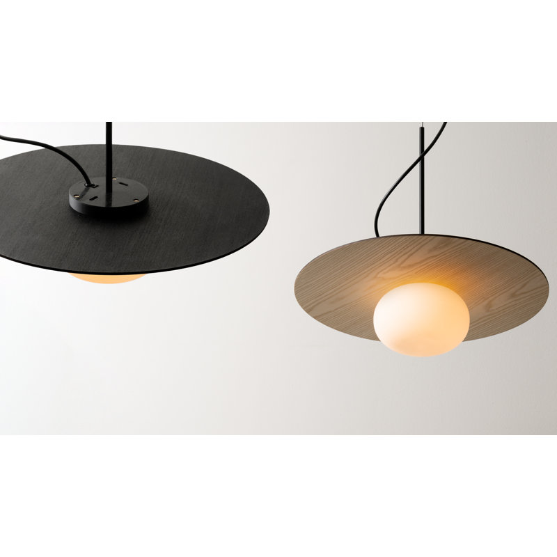 Knock Glass LED Flush Mount