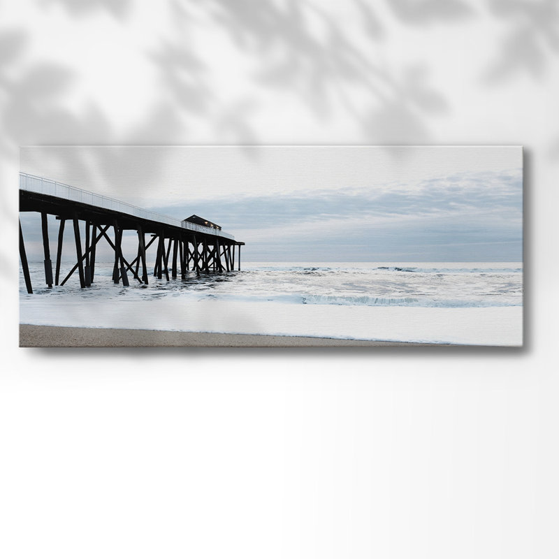 Toile tendue Belmar Pier I-Gallery, H 8 po x l 20 po x P 1,5 po
