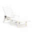 Chaise longue d'extérieur avec dossier réglable à 4 positions-765309253