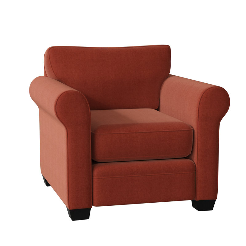 Quaker Upholstered Armchair, Espresso, Entice Honey