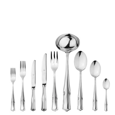 MEPRA Bavaria Stainless Steel Flatware Set - Service for 12