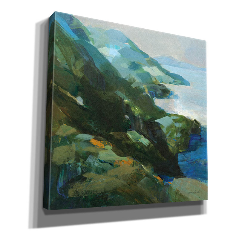 "Epic Graffiti" Rocky Shoreline 1 "par Danhui Nai, art mural sur toile