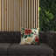 Indoor / Outdoor Floral Square Cushion-520035630-520035617