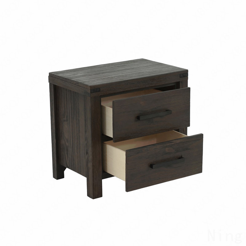 Table de chevet 2 tiroirs