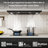 30 inch 900 CFM Convertible Insert Range Hood 4 Speed Quiet Black Stainless Steel Panel Push Button Control with LED Lights-120430905