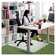 Cleartex Polypropylene Rectangular Chair Mat for Carpets