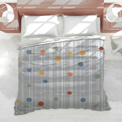 Polka Dots Bedding Pattern Comforter Modern