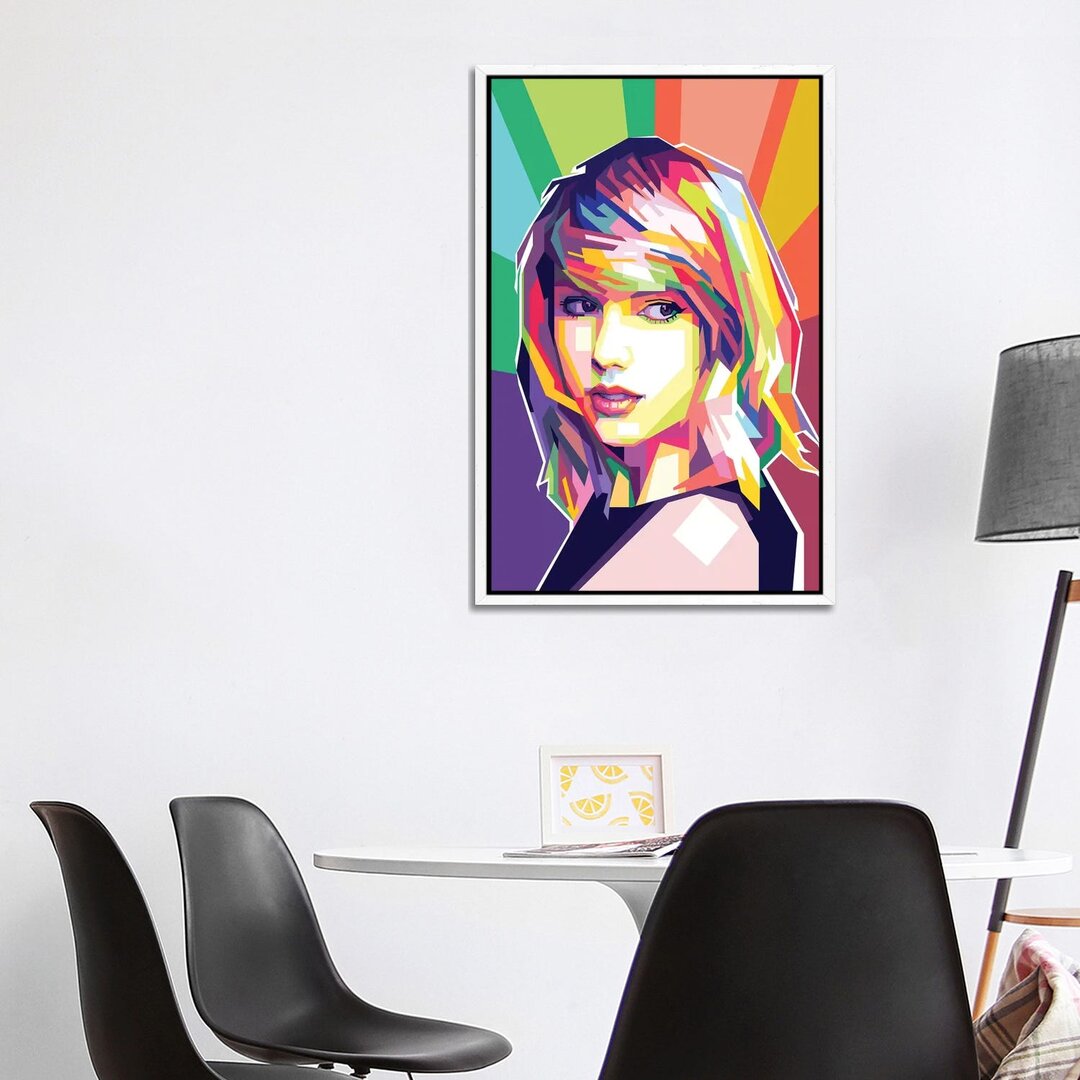 Leinwandbild - Grafikdruck „Taylor Swift” von Dayat Banggai