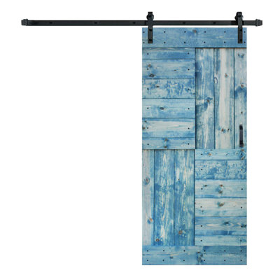 Patented Product S Series DIY Sliding Barn Door With Installation Hardware Kit