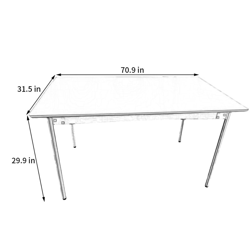 Reniah, Black, 29.9"H x 70.9"L x 31.5"W