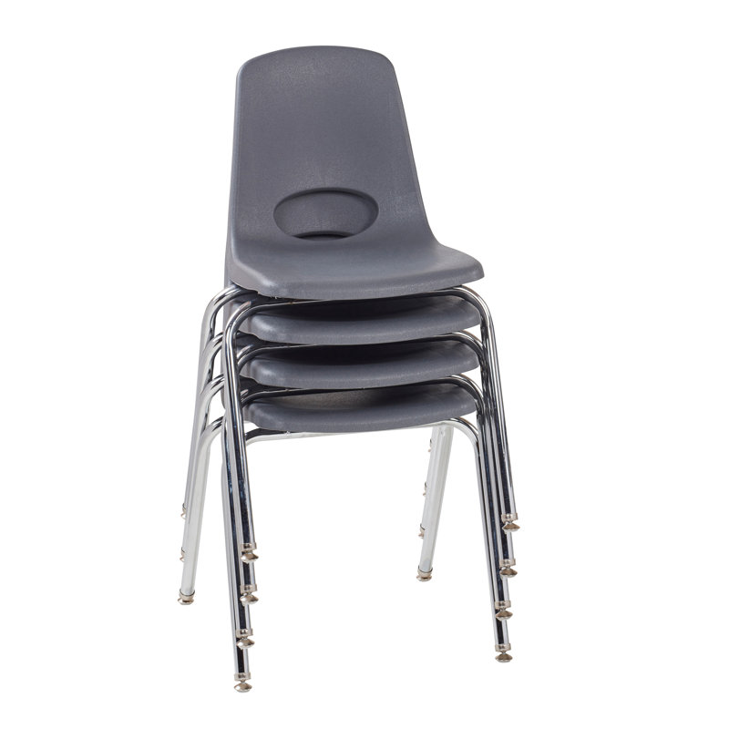 Chaise de classe empilable 18 po, 18"