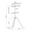 Lavaca Swivel Floor Stand for TV'S up to 65" from 200x200 to 400x400 VESA-874421536