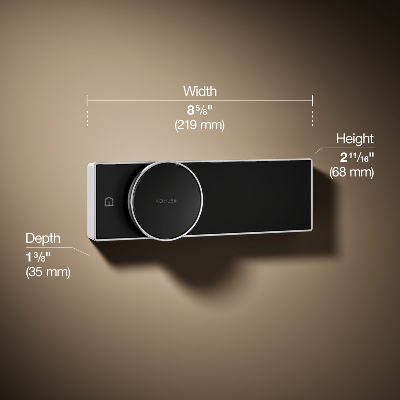 Anthem Digital Shower Control, Polished Chrome