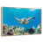 Floating Frame Natural Wood