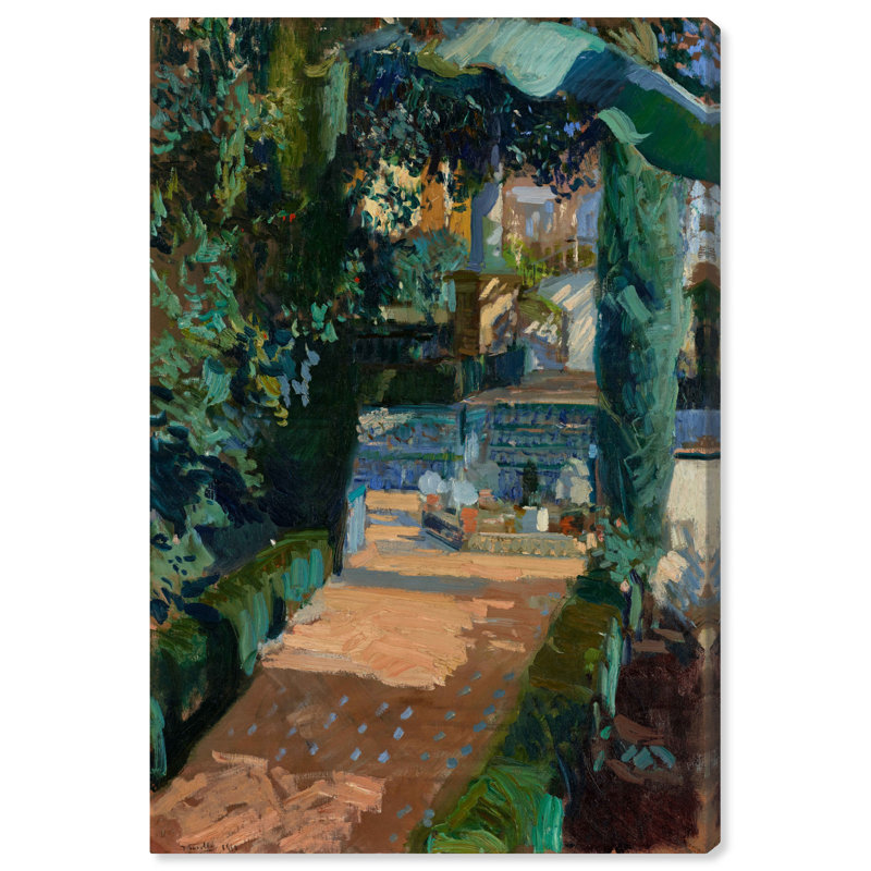 Handcrafted Impressionist Landscape Canvas Wall Art, 15" x 10"