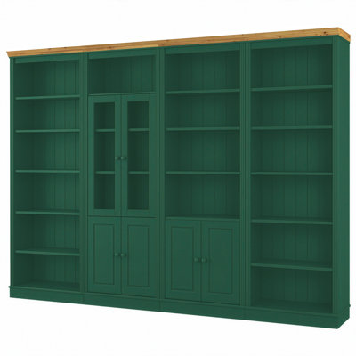 Fieldway 223cm H x 370cm W Bookcase