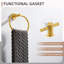 Anneau à serviettes mural pour salle de bain-49135800