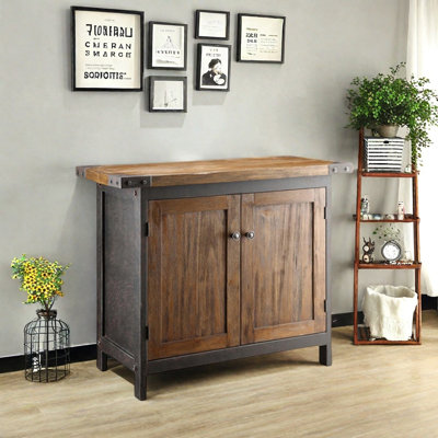 American Country Style Console Cabinet