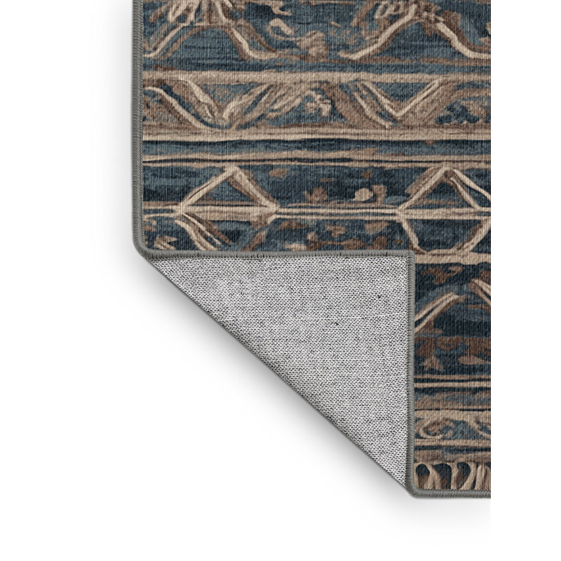 Tapis gris lavable à la machine GSIX03601, Carré 4 pi