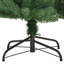 Artificial Hinged Christmas Tree Green PVC and Metal-945852413
